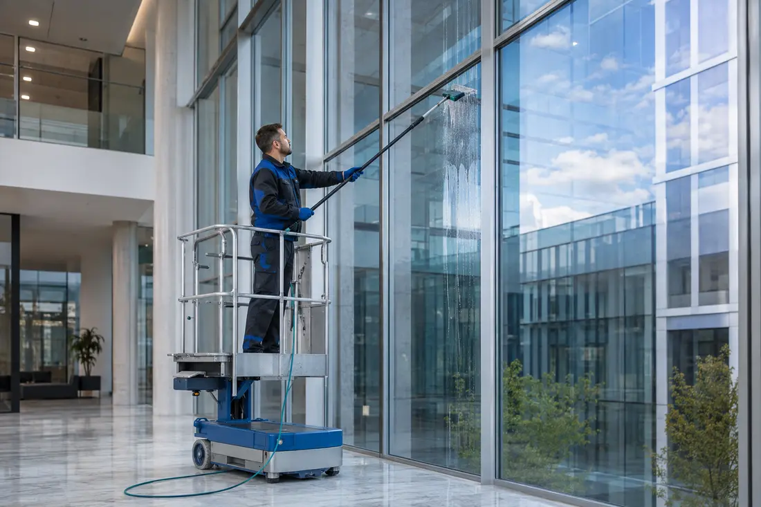 Glas- und Fensterreinigung von DECK in München